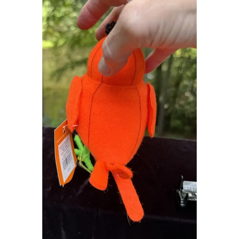 Target Halloween Featherly Friends Bird Hyde & Eek Flicker Pumpkin Bird New!